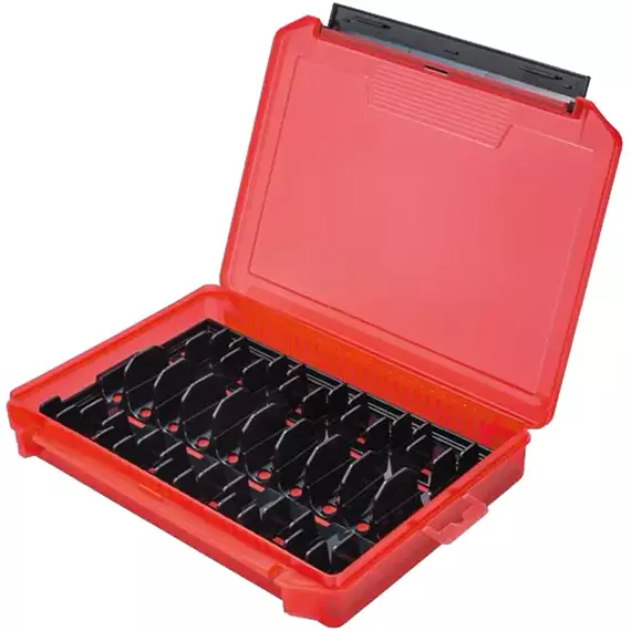 Коробка Meiho Takoegi Case L 225x190x40mm к:red, фото , изображение 2